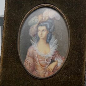 19th Century oil on panel framed portrait 2