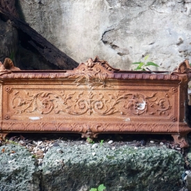 Victorian Cast Iron Planter